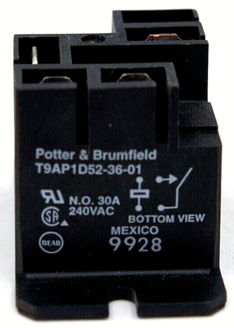 Potter & Brumfield T9AP1D52-36-01 Power Relay