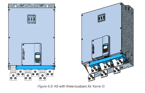 Weg SSW900_3BAR_F_L45S 3 busbar kit