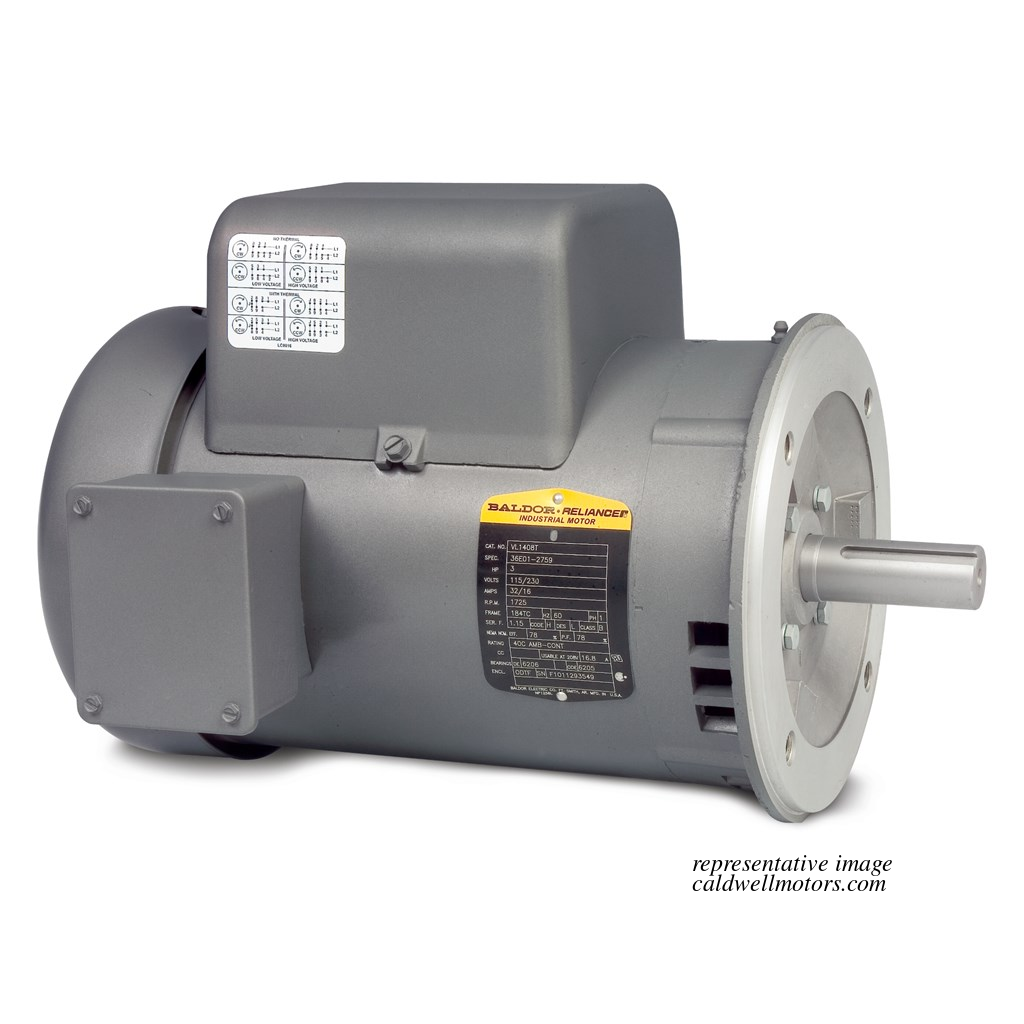 Baldor Single-Phase ODP Motor