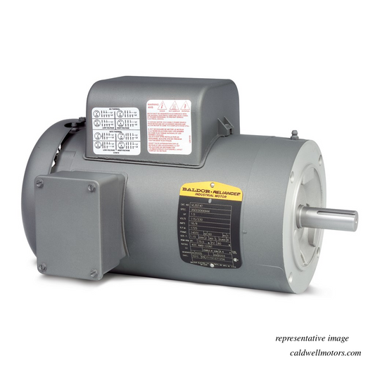 Baldor Single-Phase TEFC Motor