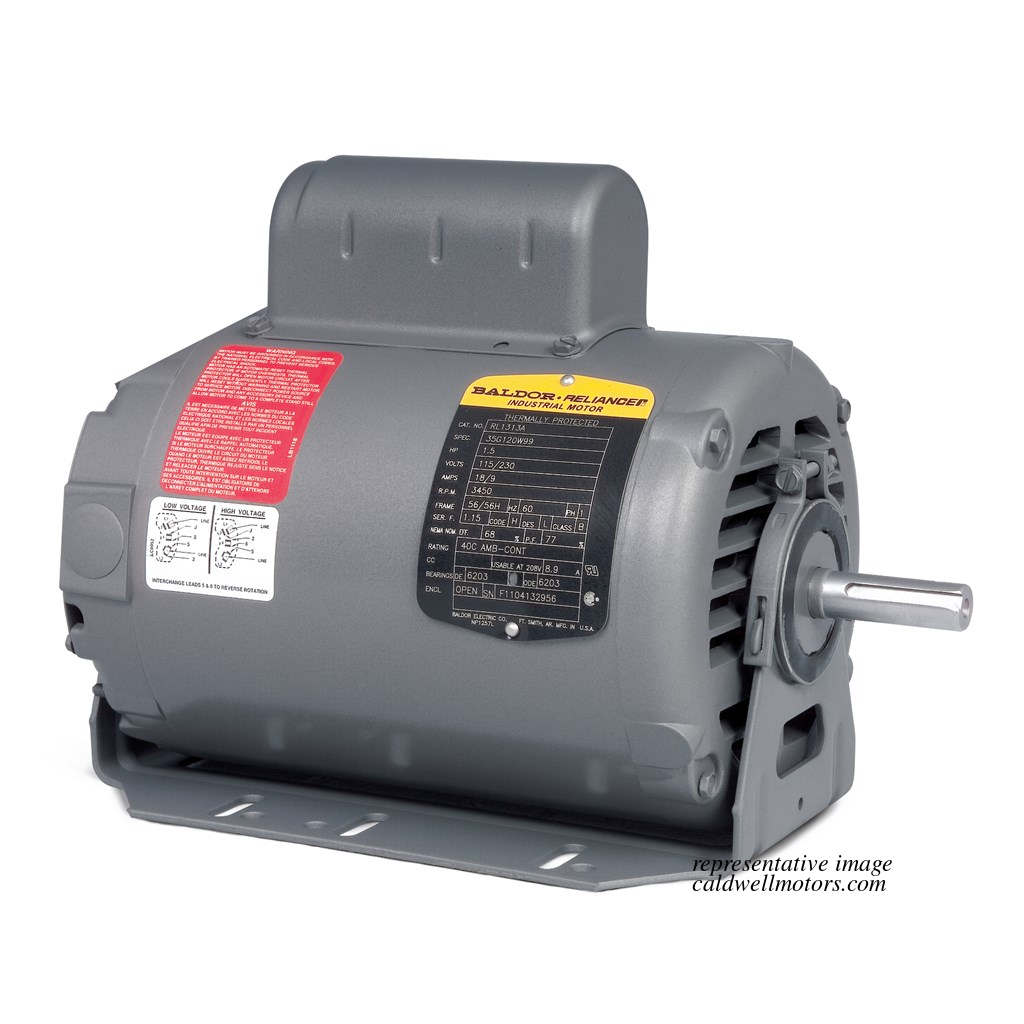 Baldor Single-Phase ODP Motor