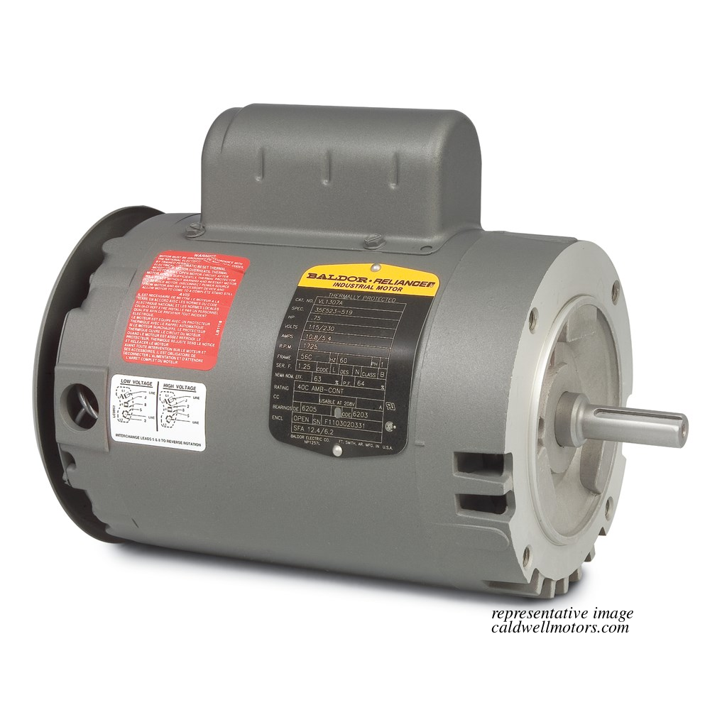 Baldor Single-Phase ODP Motor