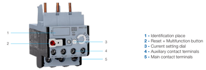 Weg RW thermal overload controls